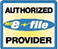 Authorized IRS E-File Provider, Logo