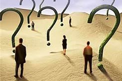 People and Question Marks